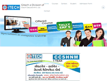 Tablet Screenshot of gitecheducation.org